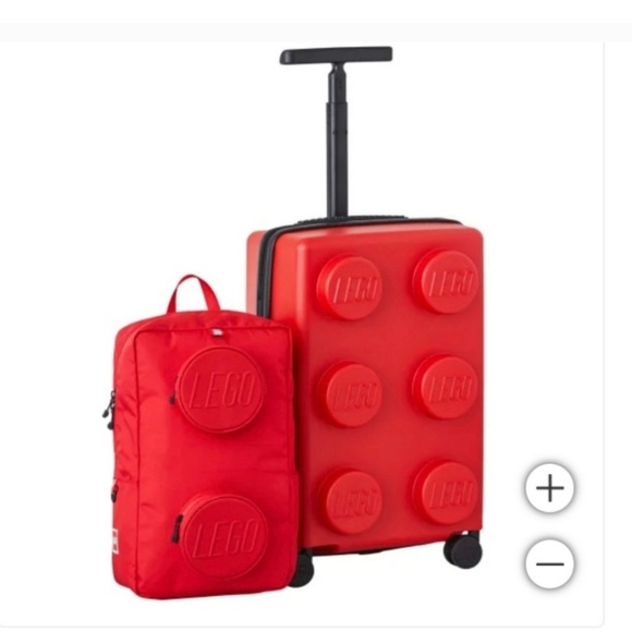 Lego Other - LEGO LUGGAGE - Red NEW